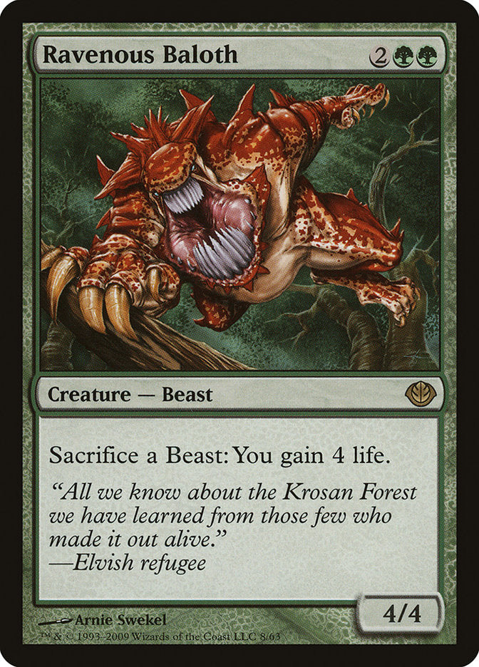 Ravenous Baloth [Duel Decks: Garruk vs. Liliana] | Shuffle n Cut Hobbies & Games