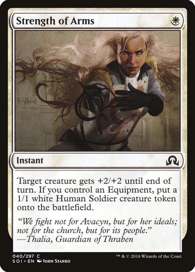 Strength of Arms [Shadows over Innistrad] | Shuffle n Cut Hobbies & Games