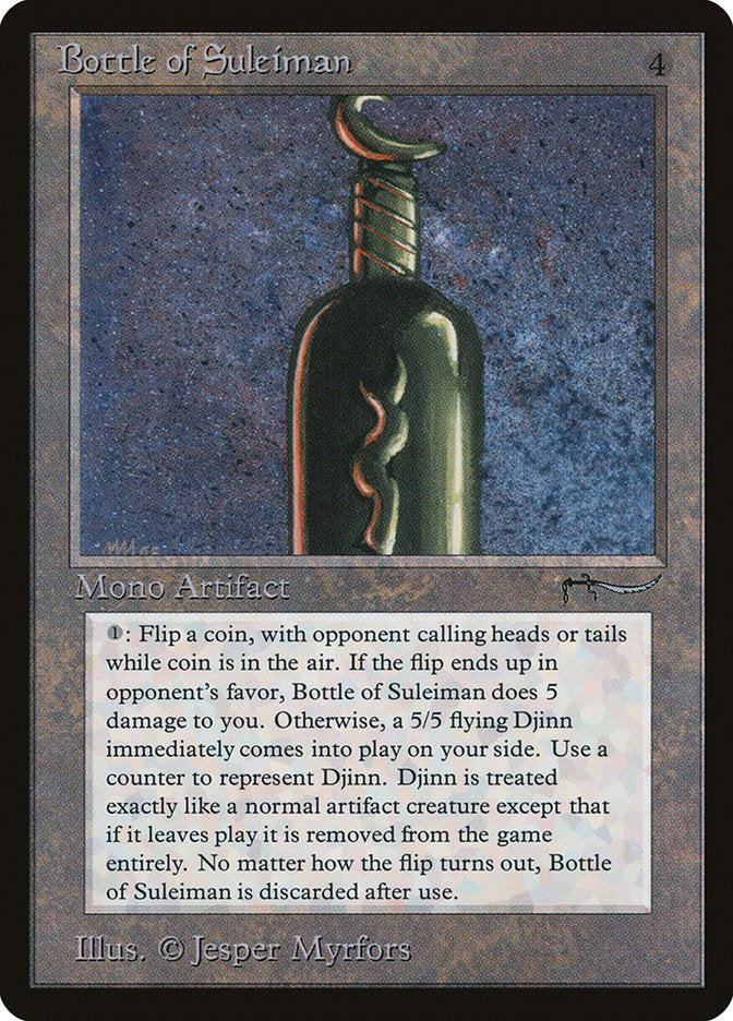 Bottle of Suleiman [Arabian Nights] | Shuffle n Cut Hobbies & Games