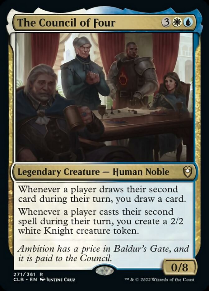 The Council of Four [Commander Legends: Battle for Baldur's Gate] | Shuffle n Cut Hobbies & Games