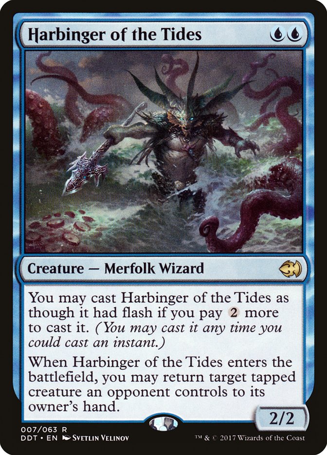 Harbinger of the Tides [Duel Decks: Merfolk vs. Goblins] | Shuffle n Cut Hobbies & Games