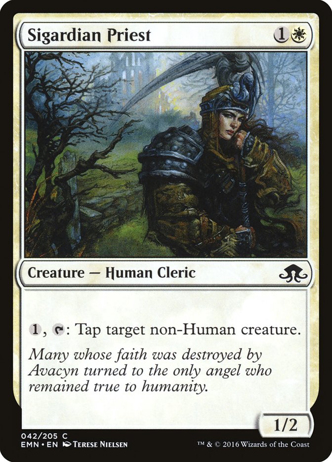 Sigardian Priest [Eldritch Moon] | Shuffle n Cut Hobbies & Games