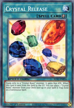 Crystal Release [SGX1-ENF14] Common | Shuffle n Cut Hobbies & Games