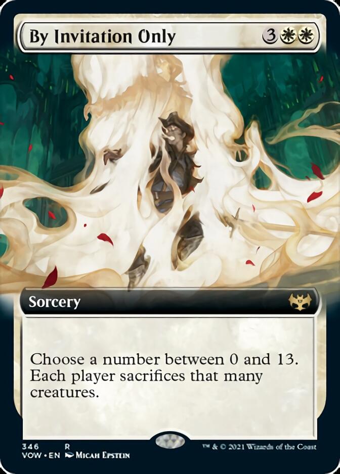 By Invitation Only (Extended Art) [Innistrad: Crimson Vow] | Shuffle n Cut Hobbies & Games