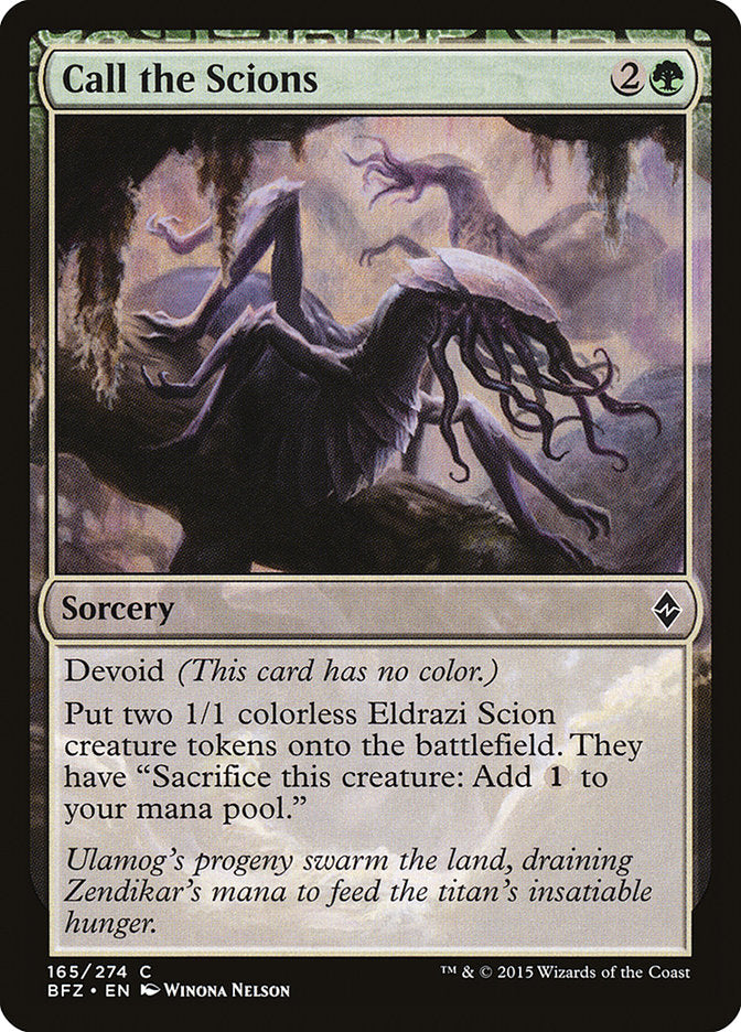 Call the Scions [Battle for Zendikar] | Shuffle n Cut Hobbies & Games