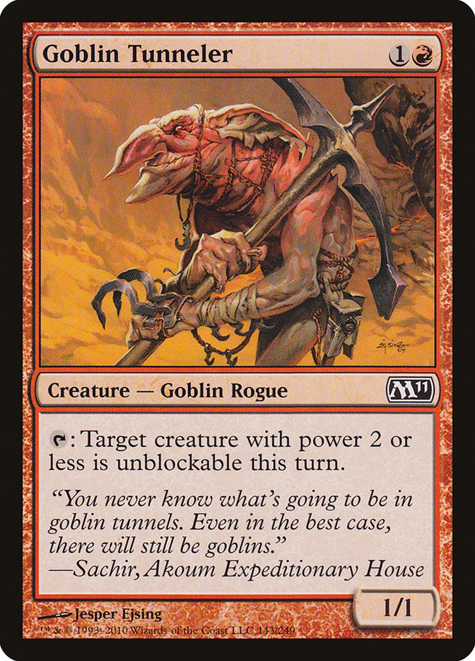 Goblin Tunneler [Magic 2011] | Shuffle n Cut Hobbies & Games