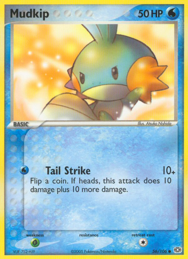 Mudkip (56/106) [EX: Emerald] | Shuffle n Cut Hobbies & Games