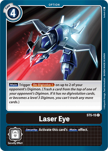 Laser Eye [ST5-15] [Starter Deck: Machine Black] | Shuffle n Cut Hobbies & Games