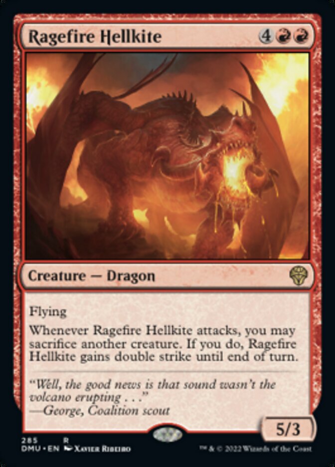 Ragefire Hellkite [Dominaria United] | Shuffle n Cut Hobbies & Games