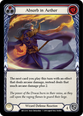 Absorb in Aether (Red) [ARC123-R] 1st Edition Rainbow Foil | Shuffle n Cut Hobbies & Games