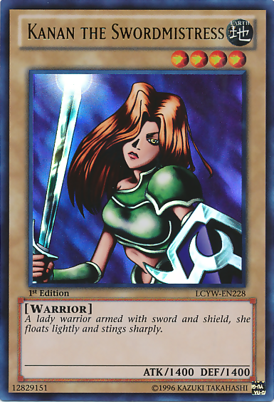 Kanan the Swordmistress [LCYW-EN228] Ultra Rare | Shuffle n Cut Hobbies & Games