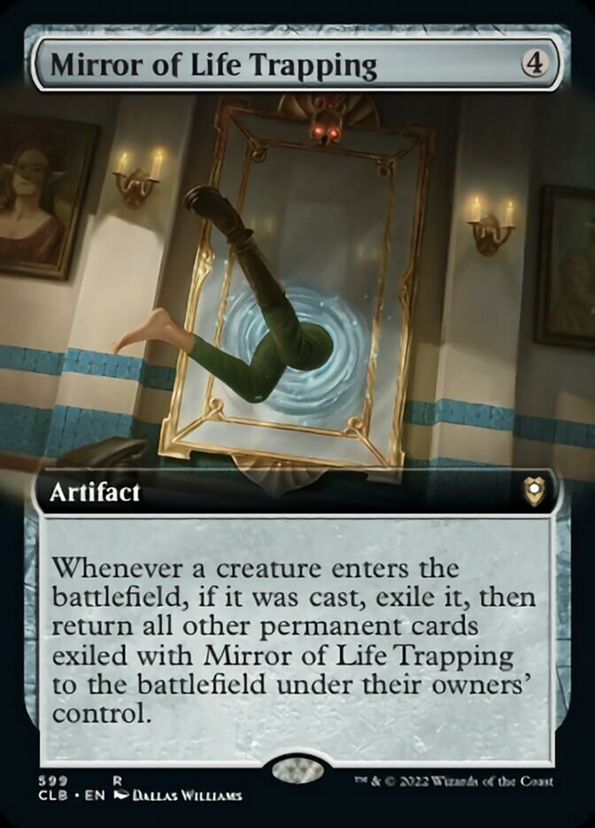 Mirror of Life Trapping (Extended Art) [Commander Legends: Battle for Baldur's Gate] | Shuffle n Cut Hobbies & Games