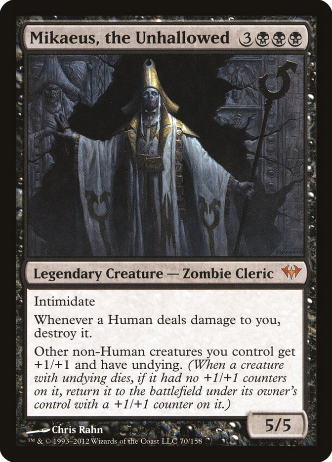 Mikaeus, the Unhallowed [Dark Ascension] | Shuffle n Cut Hobbies & Games