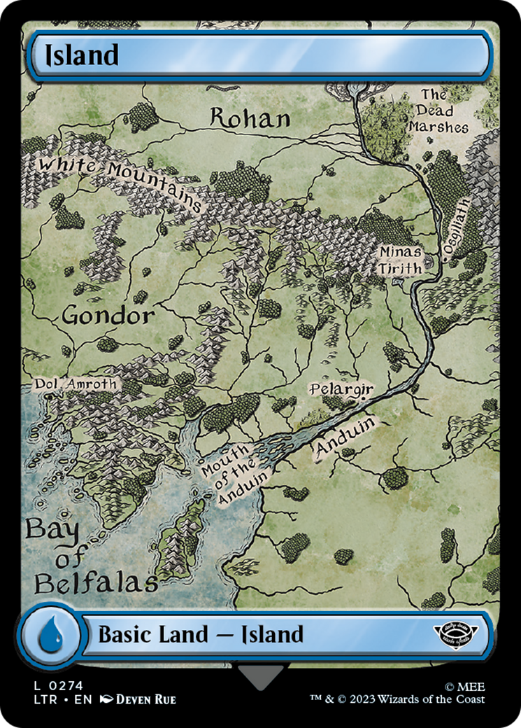 Island (274) [The Lord of the Rings: Tales of Middle-Earth] | Shuffle n Cut Hobbies & Games