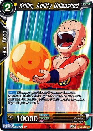 Krillin, Ability Unleashed [TB3-052] | Shuffle n Cut Hobbies & Games