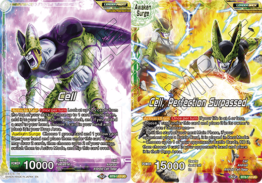 Cell // Cell, Perfection Surpassed [BT9-112] | Shuffle n Cut Hobbies & Games