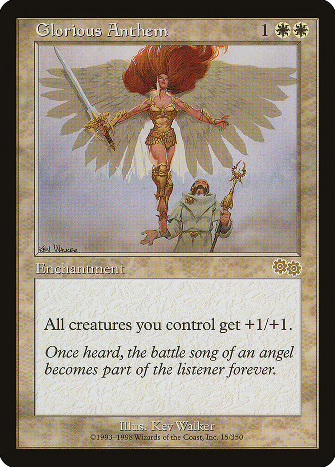 Glorious Anthem [Urza's Saga] | Shuffle n Cut Hobbies & Games