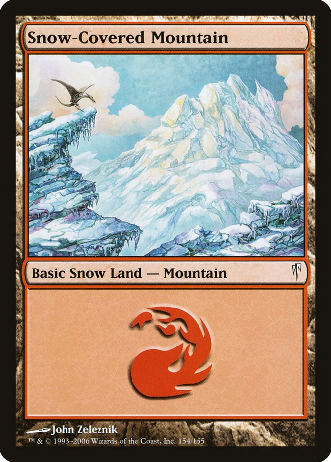 Snow-Covered Mountain [Coldsnap] | Shuffle n Cut Hobbies & Games