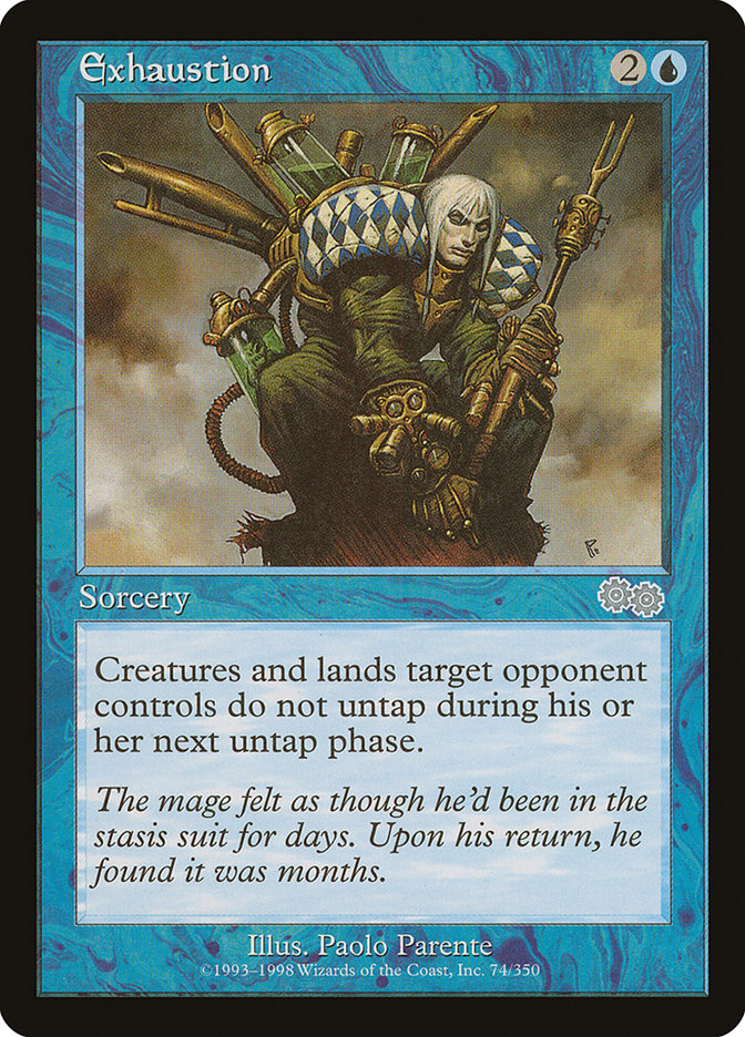 Exhaustion [Urza's Saga] | Shuffle n Cut Hobbies & Games