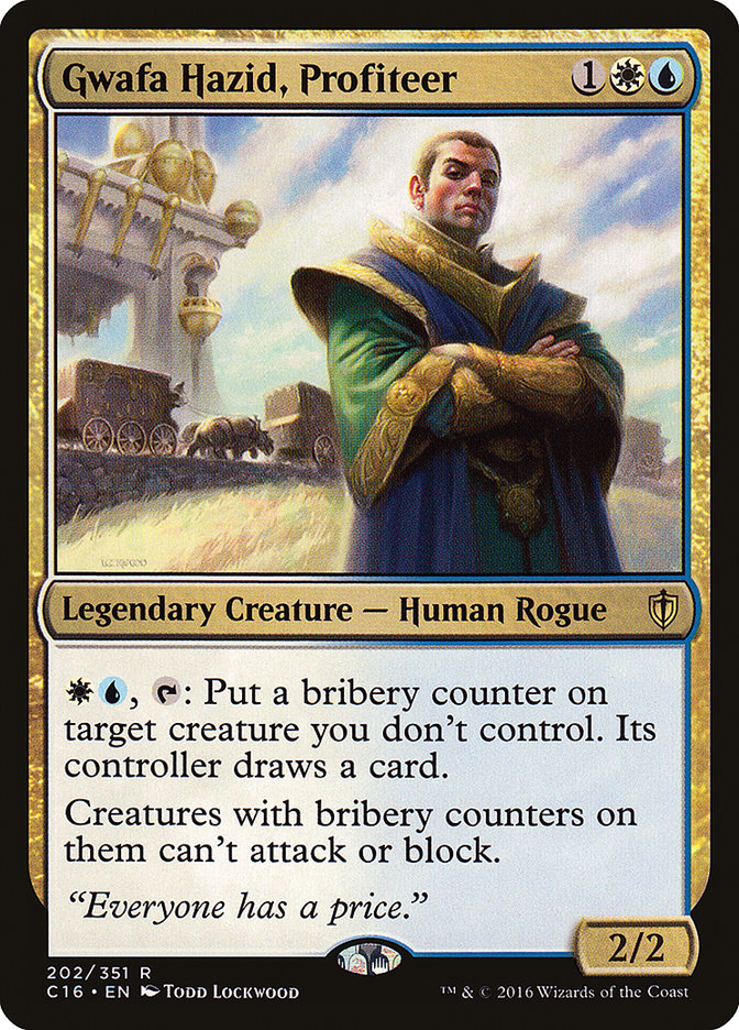 Gwafa Hazid, Profiteer [Commander 2016] | Shuffle n Cut Hobbies & Games