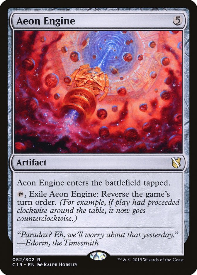 Aeon Engine [Commander 2019] | Shuffle n Cut Hobbies & Games