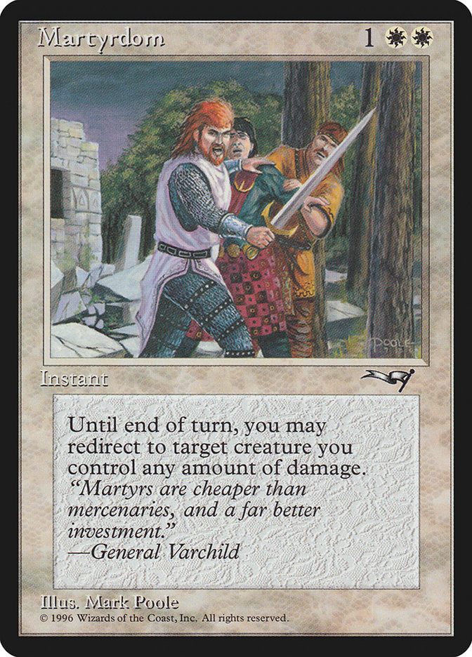 Martyrdom (Sword Drawn) [Alliances] | Shuffle n Cut Hobbies & Games