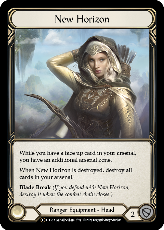 New Horizon [U-ELE213] Unlimited Rainbow Foil | Shuffle n Cut Hobbies & Games