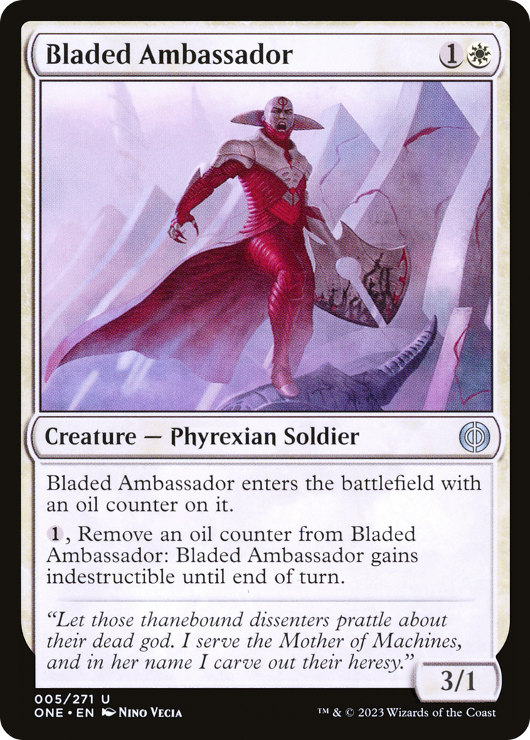 Bladed Ambassador [Phyrexia: All Will Be One] | Shuffle n Cut Hobbies & Games