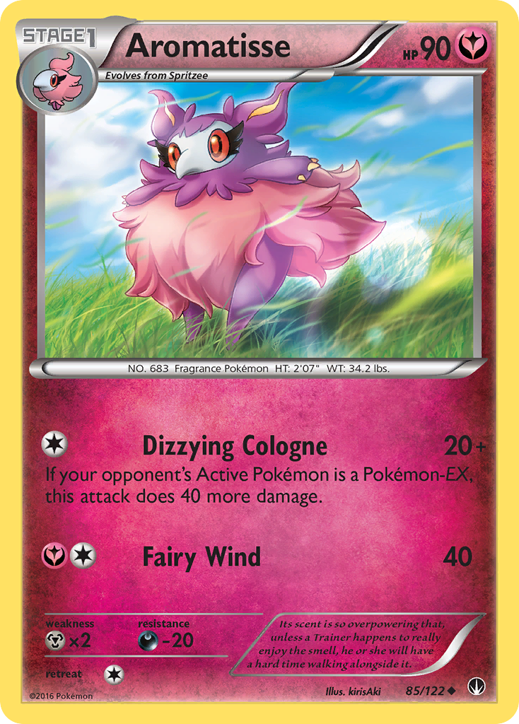 Aromatisse (85/122) [XY: BREAKpoint] | Shuffle n Cut Hobbies & Games