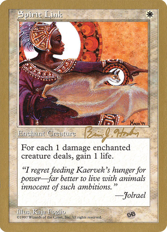 Spirit Link (Brian Hacker) (SB) [World Championship Decks 1998] | Shuffle n Cut Hobbies & Games