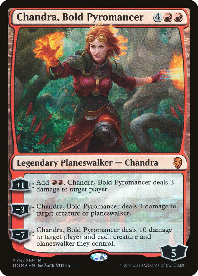 Chandra, Bold Pyromancer [Dominaria] | Shuffle n Cut Hobbies & Games