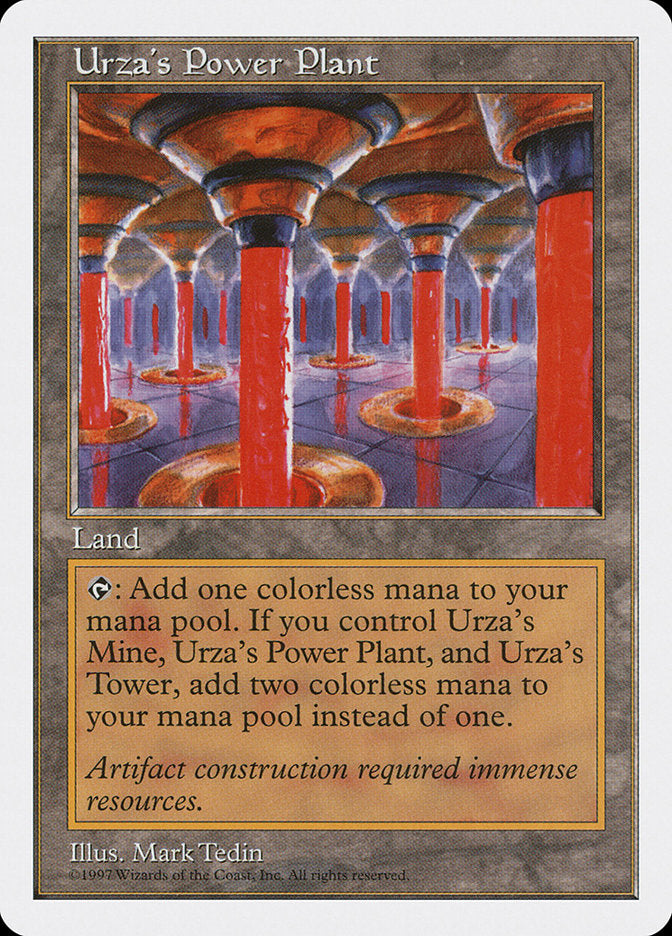 Urza's Power Plant [Fifth Edition] | Shuffle n Cut Hobbies & Games