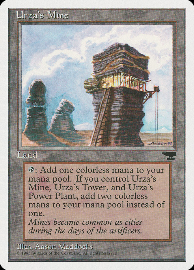 Urza's Mine (Sky Background) [Chronicles] | Shuffle n Cut Hobbies & Games