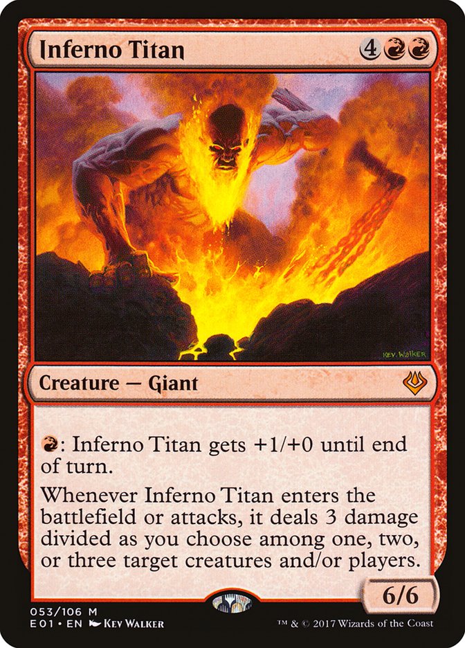 Inferno Titan [Archenemy: Nicol Bolas] | Shuffle n Cut Hobbies & Games