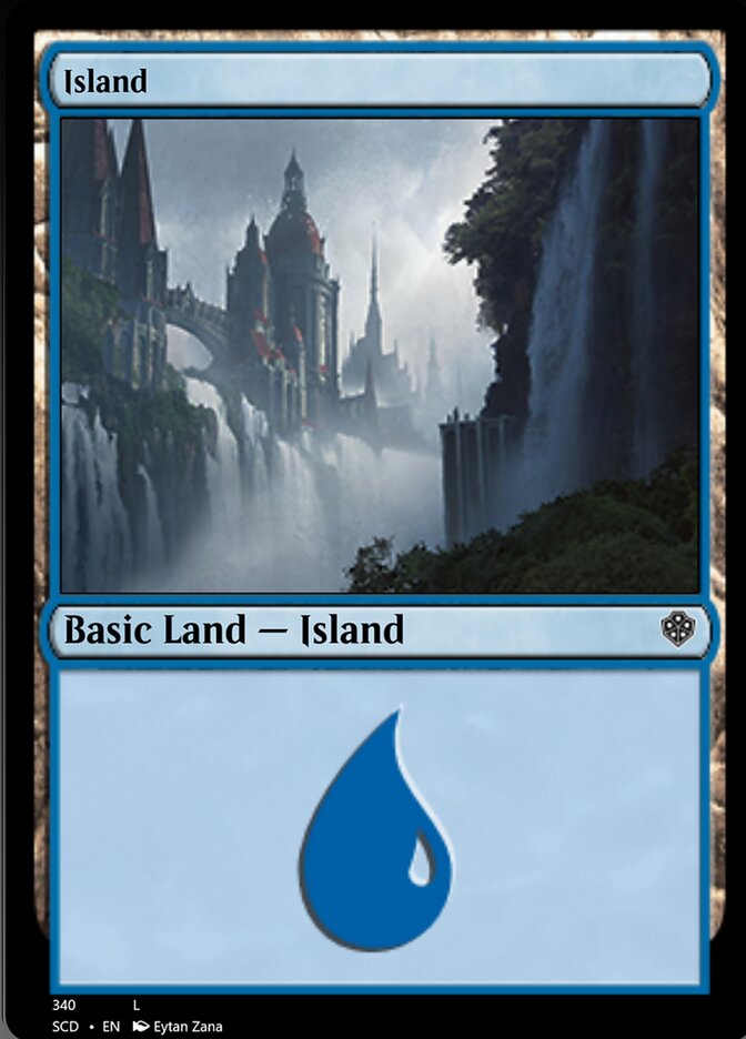 Island (340) [Starter Commander Decks] | Shuffle n Cut Hobbies & Games