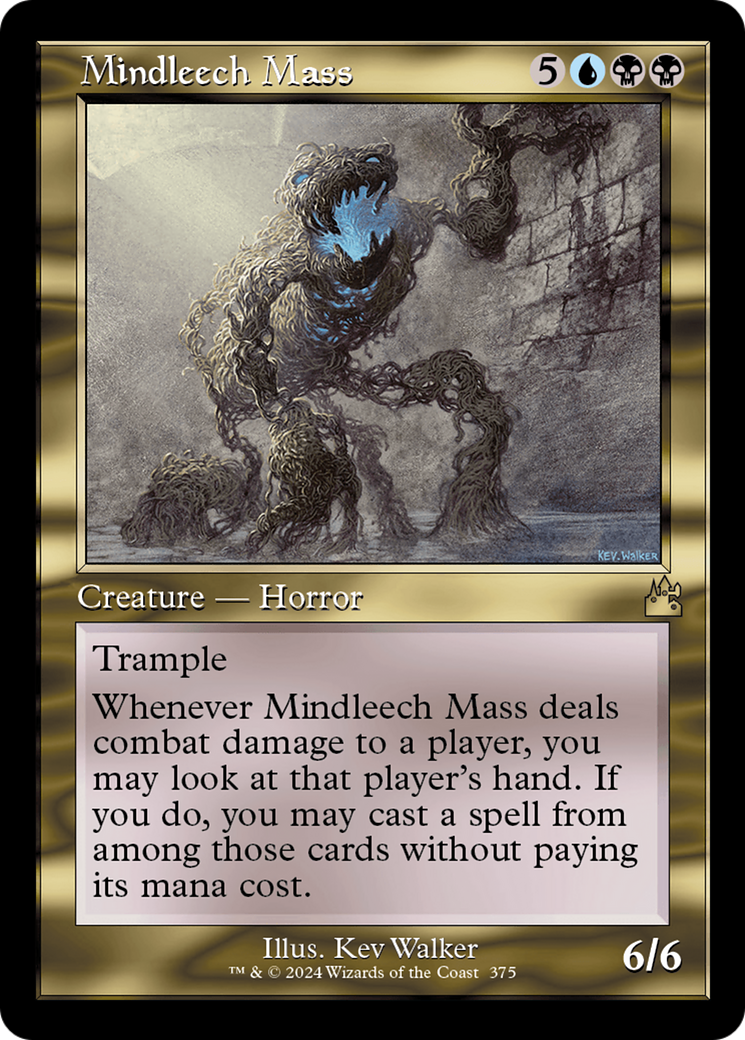 Mindleech Mass (Retro Frame) [Ravnica Remastered] | Shuffle n Cut Hobbies & Games