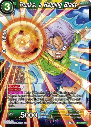 Trunks, a Helping Blast [P-128] | Shuffle n Cut Hobbies & Games