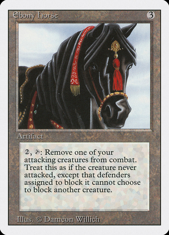 Ebony Horse [Revised Edition] | Shuffle n Cut Hobbies & Games