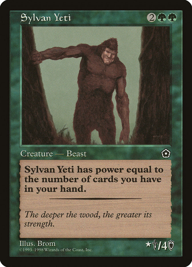 Sylvan Yeti [Portal Second Age] | Shuffle n Cut Hobbies & Games