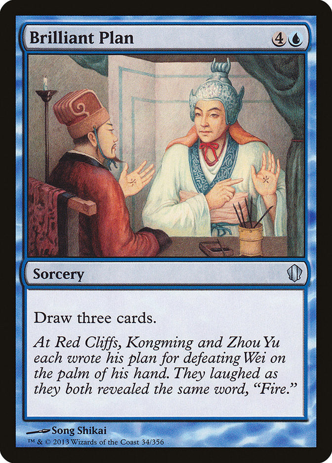 Brilliant Plan [Commander 2013] | Shuffle n Cut Hobbies & Games