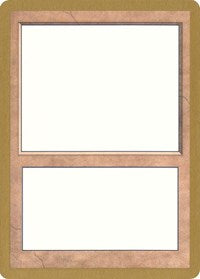 1998 World Championship Blank Card [World Championship Decks 1998] | Shuffle n Cut Hobbies & Games