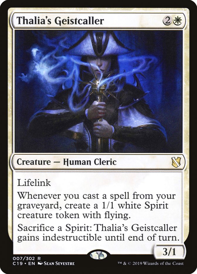 Thalia's Geistcaller [Commander 2019] | Shuffle n Cut Hobbies & Games