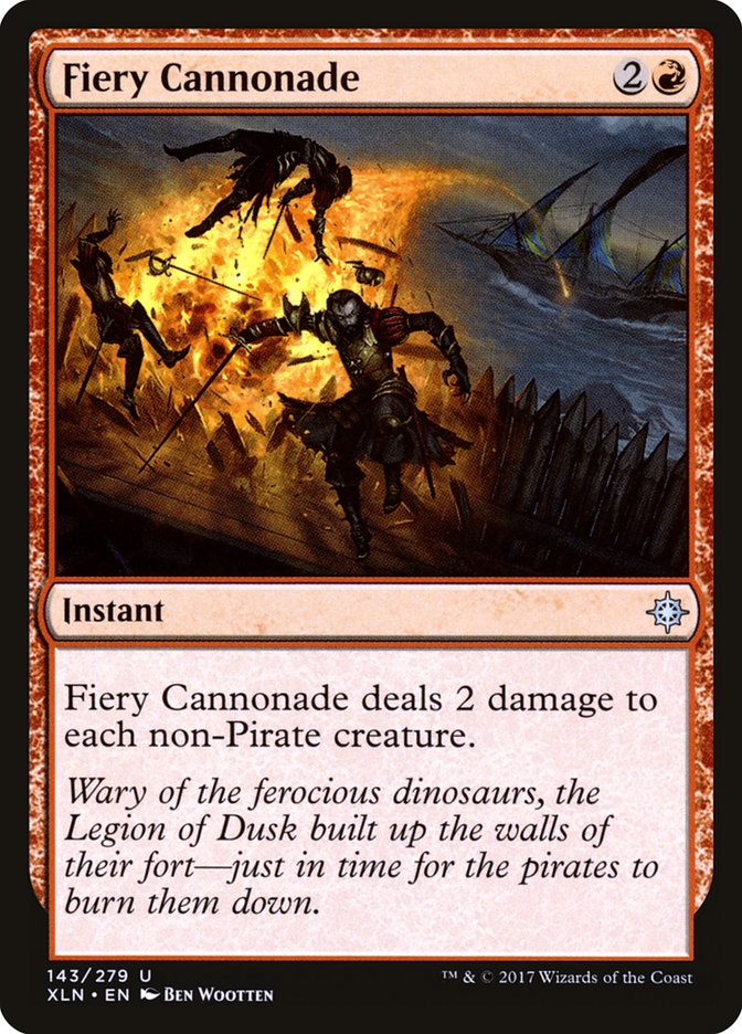 Fiery Cannonade [Ixalan] | Shuffle n Cut Hobbies & Games