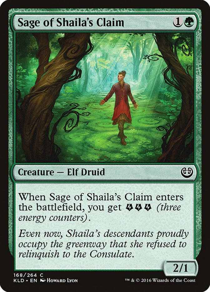 Sage of Shaila's Claim [Kaladesh] | Shuffle n Cut Hobbies & Games