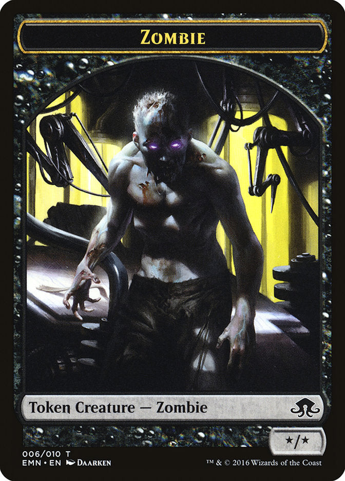 Zombie Token (006/010) [Eldritch Moon Tokens] | Shuffle n Cut Hobbies & Games