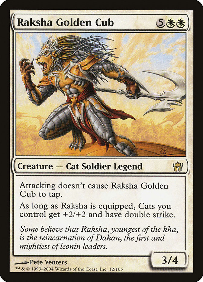 Raksha Golden Cub [Fifth Dawn] | Shuffle n Cut Hobbies & Games