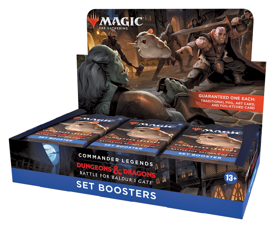 Commander Legends: Battle for Baldur's Gate - Set Booster Display | Shuffle n Cut Hobbies & Games