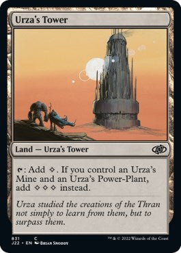 Urza's Tower [Jumpstart 2022] | Shuffle n Cut Hobbies & Games