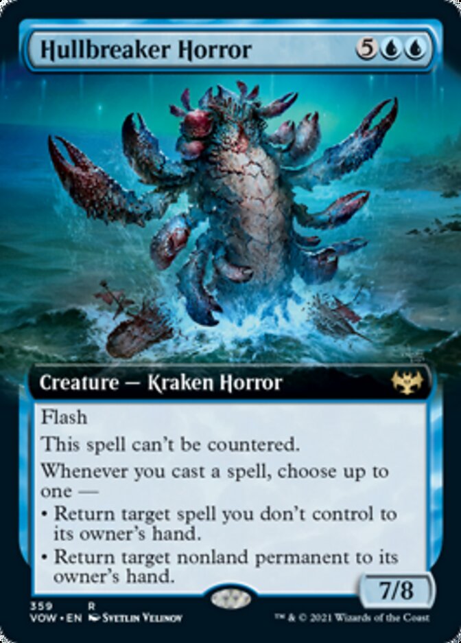 Hullbreaker Horror (Extended Art) [Innistrad: Crimson Vow] | Shuffle n Cut Hobbies & Games
