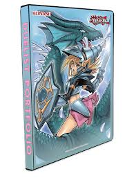 Konami Folder: Dark Magician Girl the Dragon Knight | Shuffle n Cut Hobbies & Games
